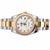 Metal Rolex Datejust 116203 36mm White Roman Dial Two-Tone 18k Gold Oyster Watch For Sale - Image 7 of 9