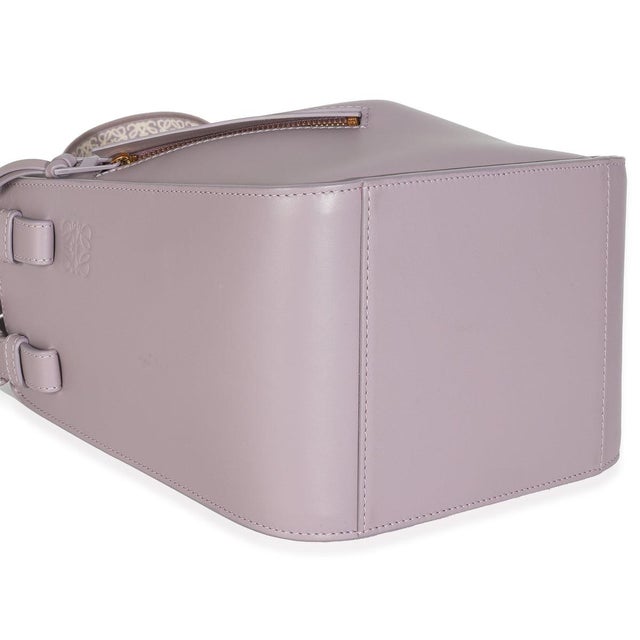 Purple Purple Fog Calfskin Small Hammock Compact Shoulder Bag For Sale - Image 8 of 10