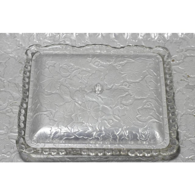 Art Deco Vintage Art Deco Nouveau Hammered Aluminum Vegetable Relish Serving Platter Tray For Sale - Image 3 of 17