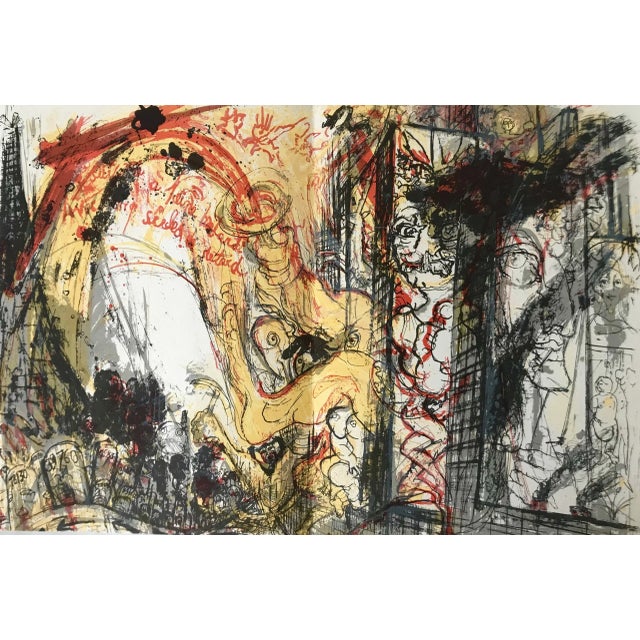 Artist: Pierre Parsus Country: France Title: le moyenageux Artwork: Original Lithograph Marks: Not signed, not numbered...