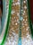 Mid-Century Modern 1960s Mid-Century Italian Murano Aventurine Art Glass Table Lamps With Emerald Green Trailing - a Pair For Sale - Image 3 of 10