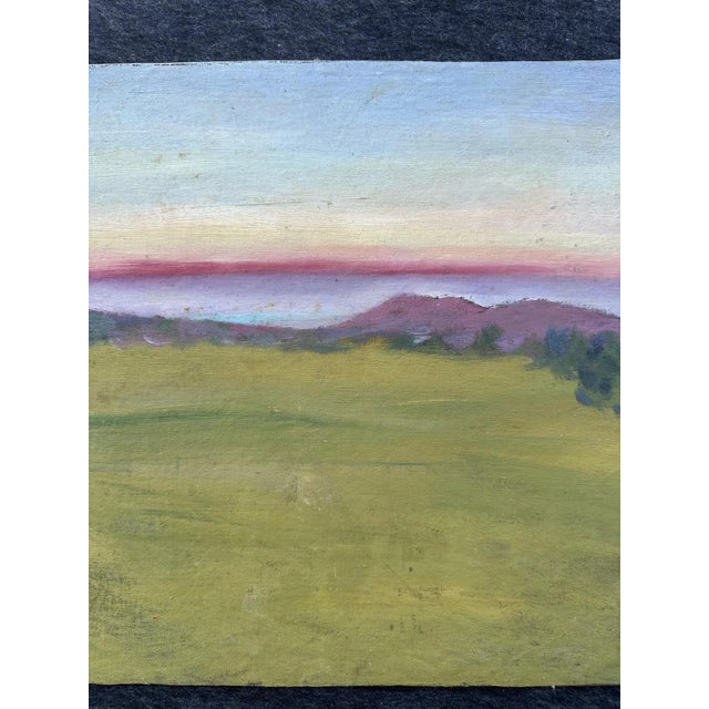 Hans Andersen Möller Theo, Rhön, Fulda, Oil on Cardboard For Sale - Image 4 of 13