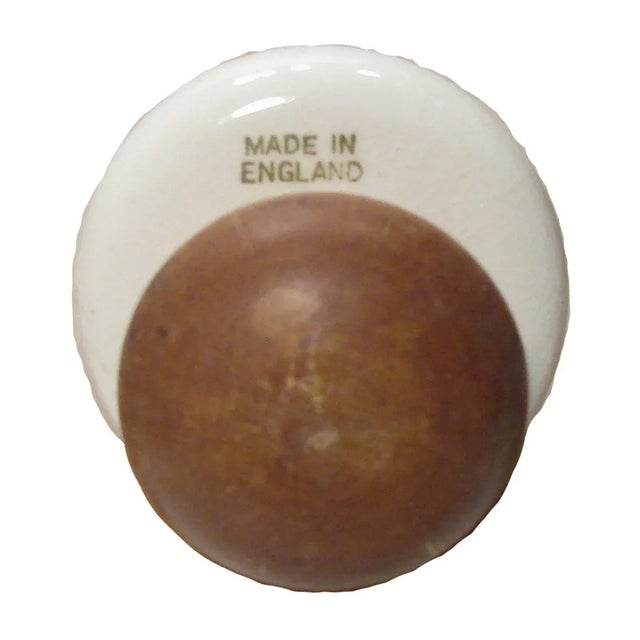 Early 20th Century Vintage English & French Rolling Pins, S/2 For Sale - Image 5 of 6