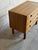 Vintage Danish Oak 3 Drawer Chest Mid Century Modern Nightstand Dresser For Sale - Image 10 of 10