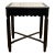 Early 20th Century "Old Shanghai" Style Tieli Wood & Marble Top Center Table For Sale