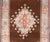 Vintage Latch Hook Design Turkish Oushak Rug in Chocolate Brown, Taupe, Gray and Burnt Orange For Sale - Image 4 of 13