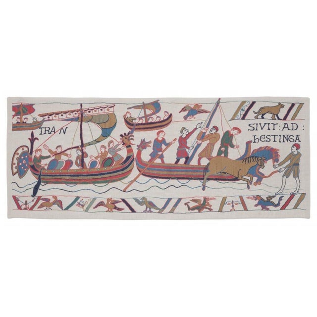 This beautiful tapestry is woven on a jacquard loom by skilled weavers, keeping alive the centuries old tradition of...