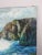 Early 20th Century Vintage Early 20th Century Rocky New England Seascape Painting For Sale - Image 5 of 8