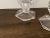 Royal Doulton 1990s Royal Doulton Concord Crystal Candle Holders for Tapers or Pillars- a Pair For Sale - Image 4 of 6
