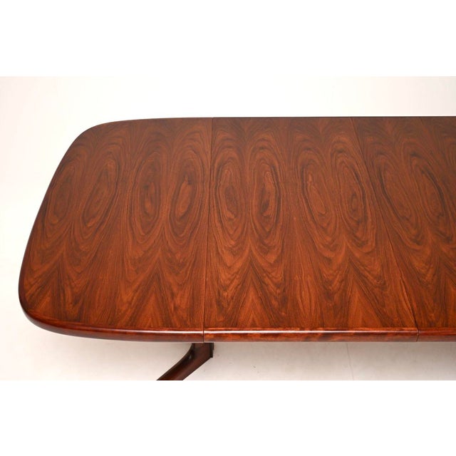 Wood Vintage Danish Extending Dining Table, 1960 For Sale - Image 7 of 11