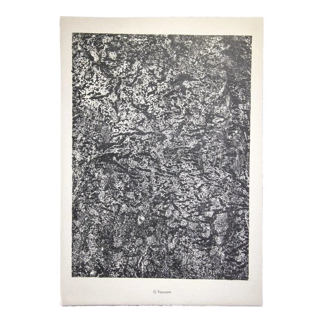 Jean Dubuffet - Courses - from Soil, Land - Original Lithograph - 1959 For Sale