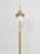 French Vintage Gilt Wrought Iron Floor Lamp For Sale In New York - Image 6 of 9