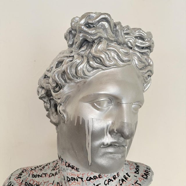 Felix Bachmann, Pop Art Bust, 2024, Concrete For Sale - Image 4 of 17