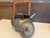 Stone Gray Vintage Art Deco Pewter Set, Teapot & Lotus Leaf Dish - Set of 2 For Sale - Image 8 of 13