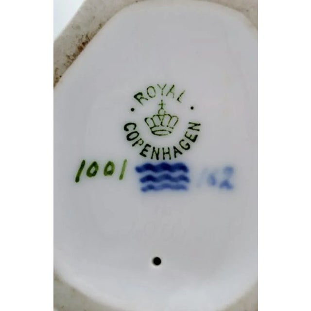 Wood Porcelain Older Man Figurine Number 1001 from Royal Copenhagen, Early 20th Century For Sale - Image 7 of 8