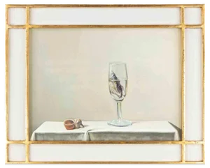 Zhang Wei Guang, Glass and Shells, Oil on Canvas, 2010s