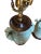 Late 20th Century Late 20th Century Frederick Cooper Crackle-Glazed Celadon Green Lamps - a Pair For Sale - Image 5 of 12