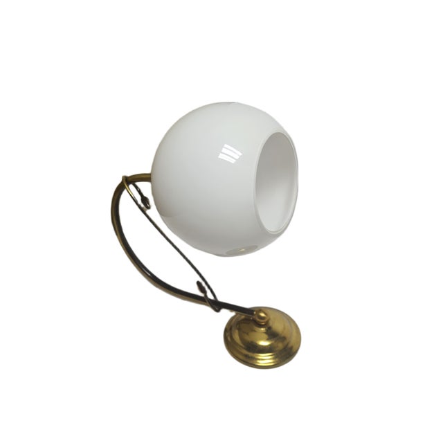 Vintage Art Deco Wall Lamp, Poland, 1950s For Sale - Image 4 of 7