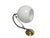 Vintage Art Deco Wall Lamp, Poland, 1950s For Sale - Image 4 of 7