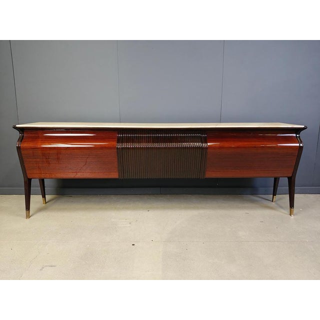 Sideboard attributed to Osvaldo Borsani for Atelier Borsani Varedo, 1950s For Sale - Image 6 of 12