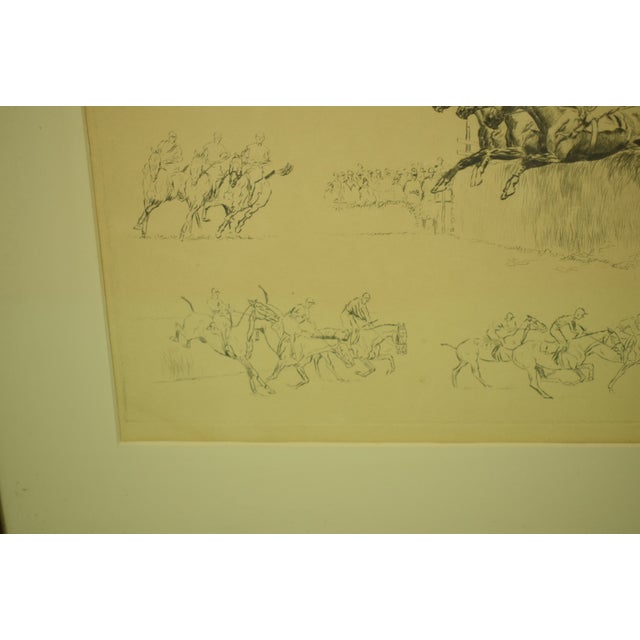 Traditional 1930s Paul Brown Steeplechase Vignette For Sale - Image 3 of 7