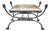 Curule Bench Footstool With Lion Motif For Sale