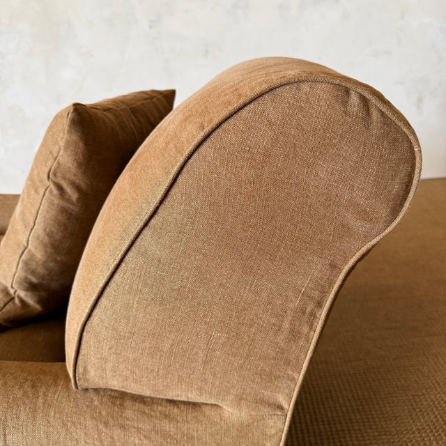 Belgian Chair Slip Covered For Sale - Image 9 of 10