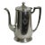1960s Hilton Hotel International Silverplate Monogramed Coffee Pot For Sale