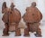 18th Century Wood Figure Carvings - Pair For Sale - Image 9 of 10