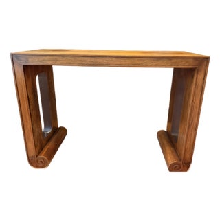 1970s Vintage Baker Furniture Rosewood Console Table For Sale