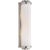 Traditional Thomas O'Brien for Visual Comfort Signature Milton Road Bath Light in Polished Nickel with White Glass For Sale - Image 3 of 4