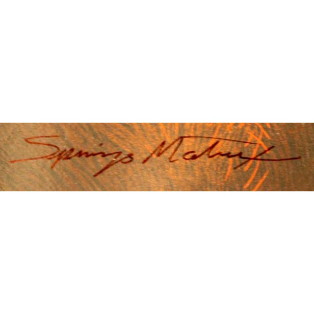 Impressionist Frank Howell Spring Matrix 95 Signed Fine Art Serigraph Signed For Sale - Image 3 of 4