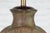 Vintage Bronze Han Style Table Lamp Wired for the Us on Wooden Base For Sale - Image 11 of 12