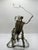 Mid-Century Modern Vintage Rare Wire Harness Racing Sculpture, Horse and Sulky Folk Art For Sale - Image 3 of 9