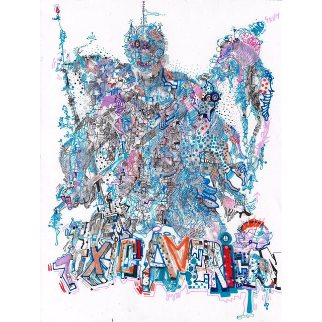 Wash, ink, wash & pen on paper Michael Alan (born July 13, 1977, New York, NY) is a New York City based artist. He works...