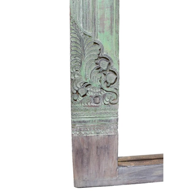 1940s Wall Mirror XLG Vintage For Sale - Image 5 of 11