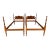 Eldred Wheeler Cannonball Style Twin Maple Poster Bed Frames - A Pair For Sale