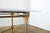 Mid 20th Century Maison Jansen Steel Brass Neoclassical Style Dining Table For Sale - Image 5 of 13