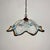 Amber and Blue Murano Glass Flower Pendant Light from Mazzega, Italy, 1970s For Sale - Image 9 of 10