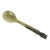 Vintage Carved Natural Horn Scottish Thistle or Pineapple Spoon D For Sale