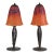 French Art Deco Table Lamp by Charles Schneider 1925 France - A Pair For Sale