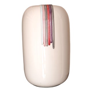 Postmodern Ceramic Vase by Ambrogio Pozzi for Michielotto Top Design, Italy, 1980s For Sale
