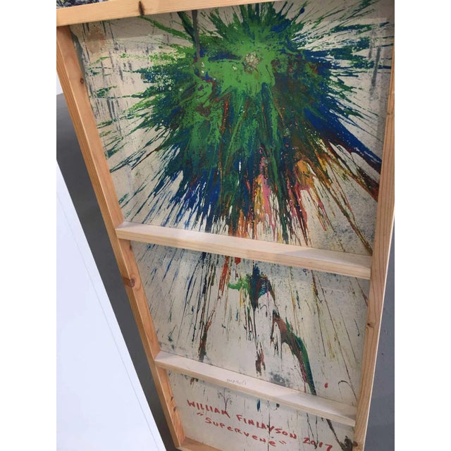 2010s William Finlayson Jr. Minimalist Acrylic Painting Titled: Supervene 2017 For Sale - Image 5 of 8