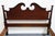 Georgetown Galleries Solid Mahogany Traditional Style Full Size Pediment Bed For Sale - Image 4 of 10