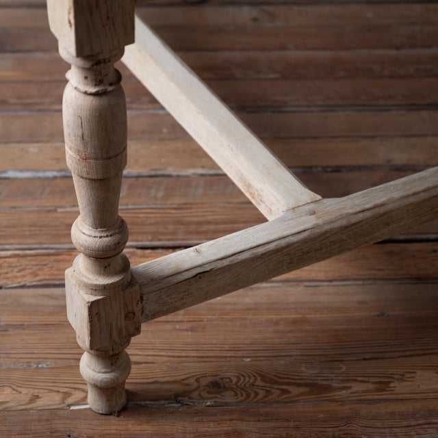 Wood Bleached French Chestnut Side Table, c.1830 For Sale - Image 7 of 12