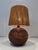 1970s 1970s Round Rattan Lamp with Rope Lampshade in the Style of Adrien Adoux Frida Minet For Sale - Image 5 of 12