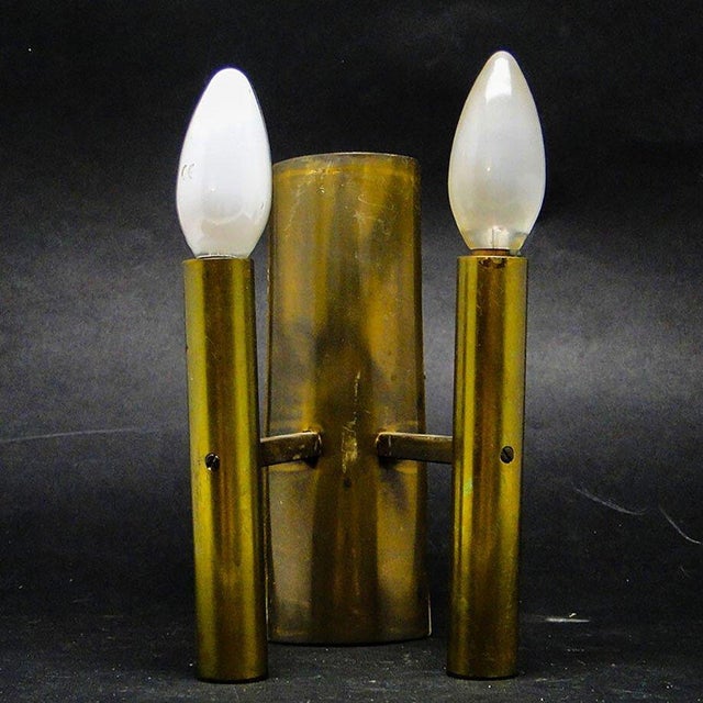 Art Deco Two-Armed Wall Lamp, 1970s For Sale - Image 6 of 8