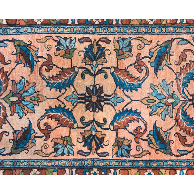 Early 20th Century Persian Lilihan Rug For Sale In Chicago - Image 6 of 13