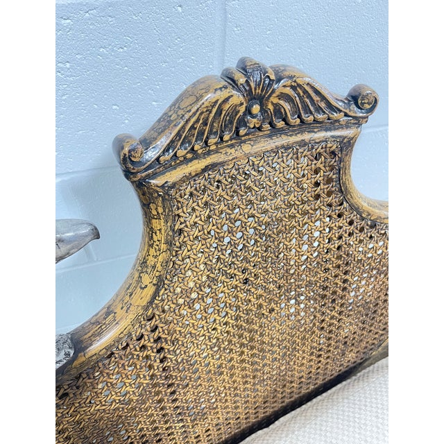 Maitland Smith Rattan Chair For Sale - Image 9 of 13