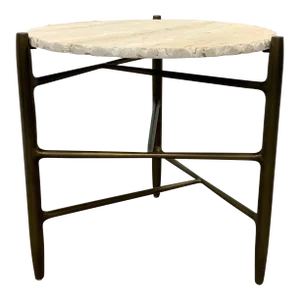Barbara Barry for Baker McGuire Sheer Stack Accent Table